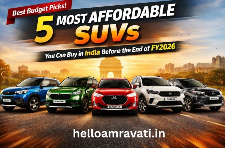 5 Most Affordable SUVs 2026