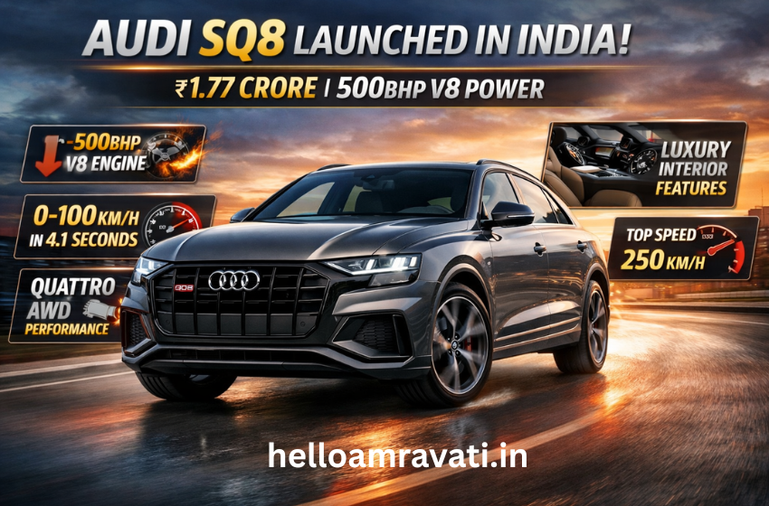 Audi SQ8 Launched in India at ₹1.77 Crore