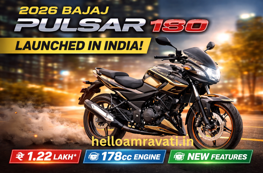 2026 Bajaj Pulsar 180 Launched in India