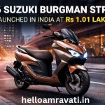 2026 Suzuki Burgman Street Launched in India at Rs 1.01 Lakh