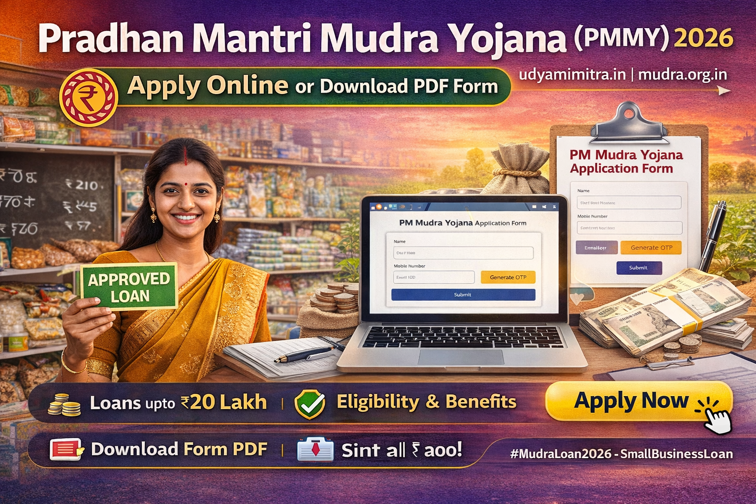 Pradhan Mantri Mudra Yojana 2026