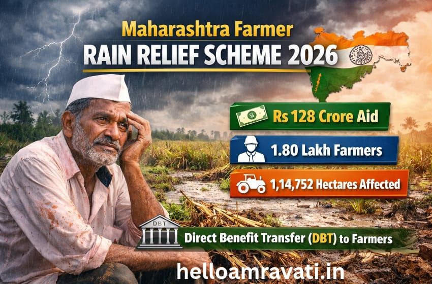 Maharashtra Farmer Rain Relief Scheme 2026