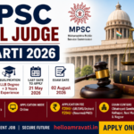MPSC Civil Judge Bharti 2026
