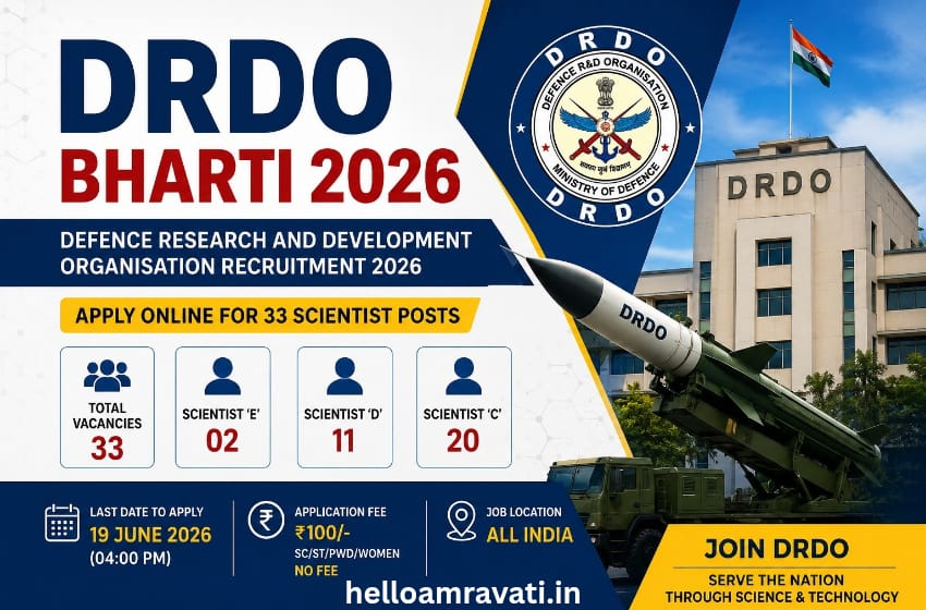 Defence Research and Development Organisation Recruitment 2026